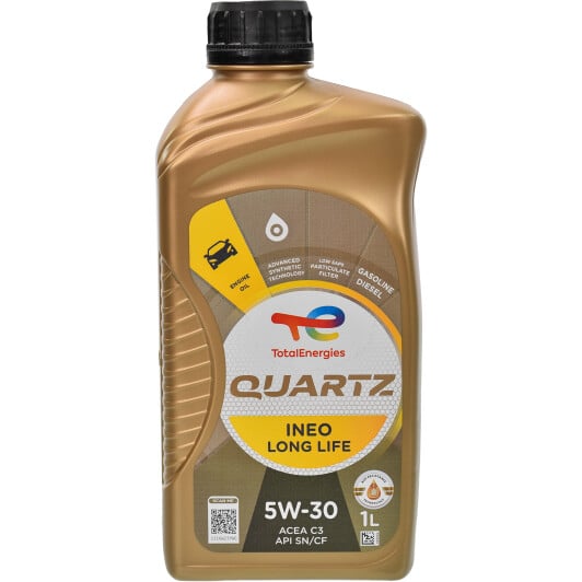 Моторное масло Total Quartz Ineo Long Life 5W-30 1 л на Nissan Vanette