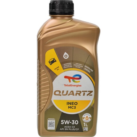 Моторное масло Total Quartz Ineo MC3 5W-30 для Subaru XV 1 л на Subaru XV
