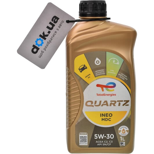 Моторное масло Total Quartz Ineo MDC 5W-30 1 л на Opel Tigra