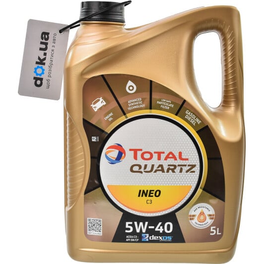 Моторна олива Total Quartz Ineo C3 5W-40 5 л на Suzuki Carry