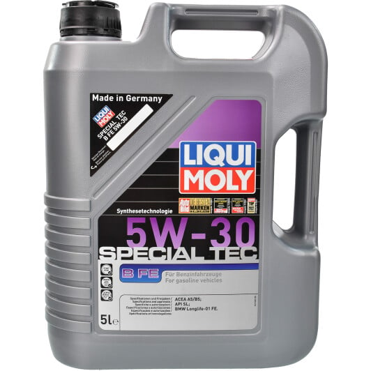 Моторное масло Liqui Moly Special Tec B FE 5W-30 5 л на Toyota Aygo