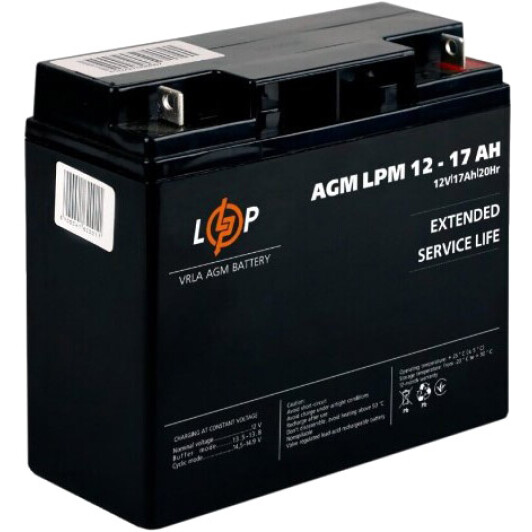 Акумулятор для ДБЖ LogicPower LP14305 12 V 17 Аг