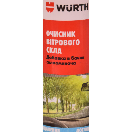 Концентрат омивача Würth Rapid Windscreen Cleaner персик (0.032 л) 0.032 л