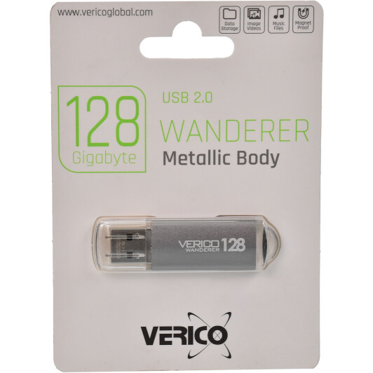 Флешка Verico Wanderer 128 ГБ