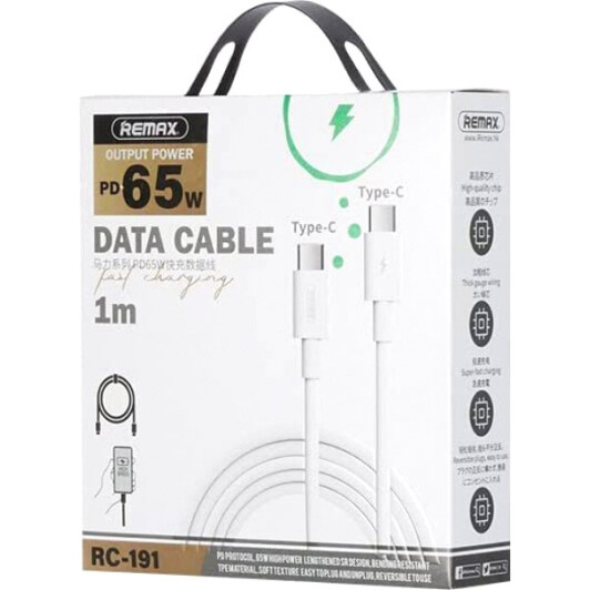 Кабель Remax Marlik RC-191 USB type-C - USB type-C 1 м
