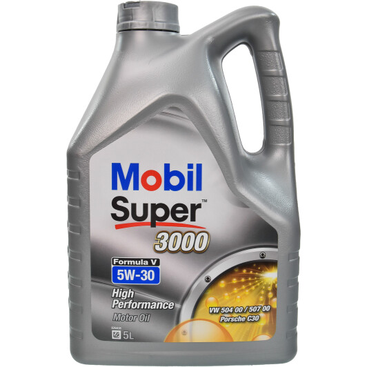 Моторна олива Mobil Super 3000 Formula V 5W-30 5 л на Volvo 740