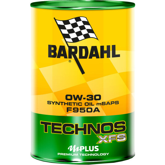 Моторна олива Bardahl Technos XFS F950A 0W-30 на Ford Fiesta