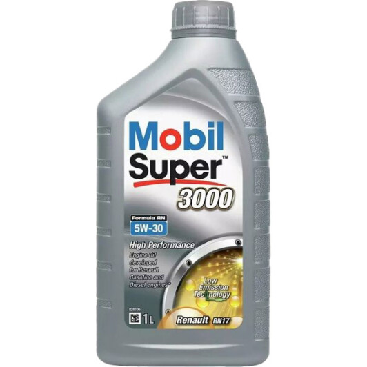 Моторна олива Mobil Super 3000 Formula RN 5W-30 1 л на Cadillac Escalade