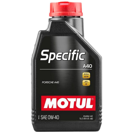 Моторное масло Motul Specific A40 0W-40 на Volvo XC90