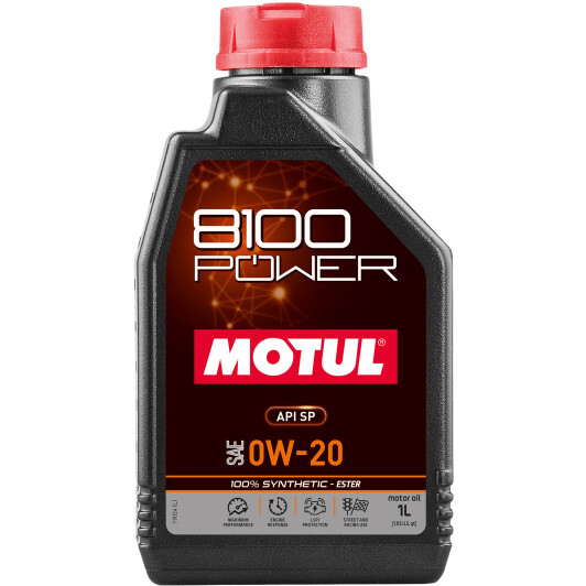 Моторное масло Motul 8100 Power 0W-20 на Subaru Vivio