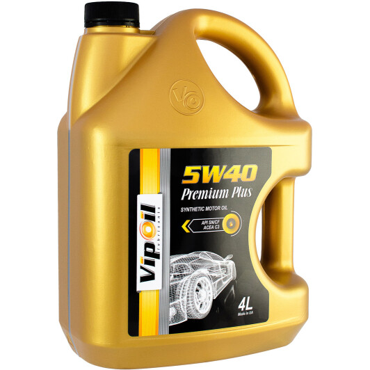 Моторное масло VIPOIL Premium Plus 5W-40 4 л на Honda CRX