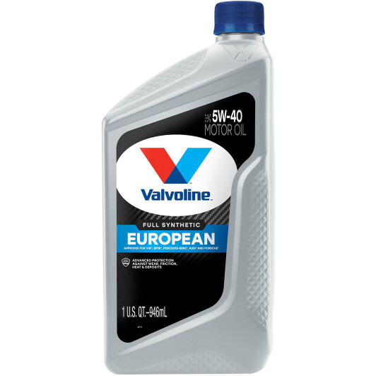 Моторна олива Valvoline European Vehicle Full Synthetic 5W-40 0.946 л на Citroen Saxo