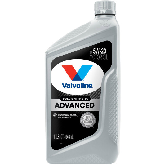 Моторна олива Valvoline Advanced Full Synthetic 5W-20 на Porsche 928