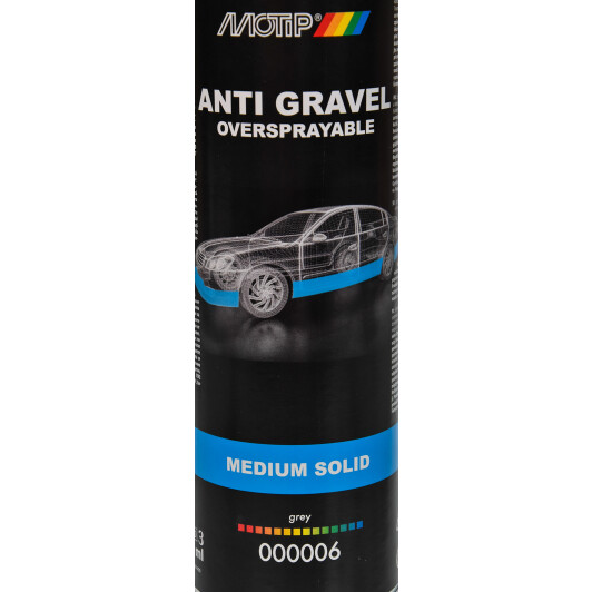 Антигравий Motip Stone Chip Spray битумный серый