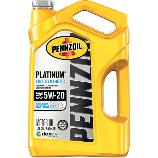 Моторное масло Pennzoil Platinum 5W-20 4,73 л на Chevrolet Beretta