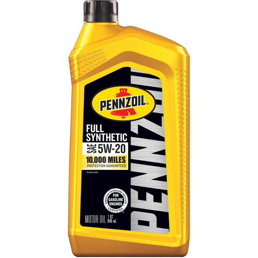 Моторное масло Pennzoil Full Synthetic 5W-20 на Peugeot 806