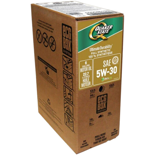 Моторна олива QUAKER STATE Full Synthetic 5W-30 22.71 (EcoBox) л на Chevrolet Alero