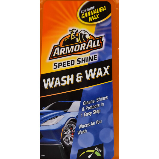 Автошампунь ArmorAll Wash & Wax з воском 1 л