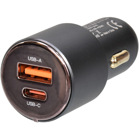 USB зарядка в авто XO CC47 XO-CC47-BK