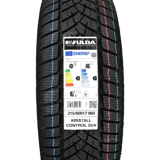 Шина Fulda Kristall Control SUV 215/60 R17 96H