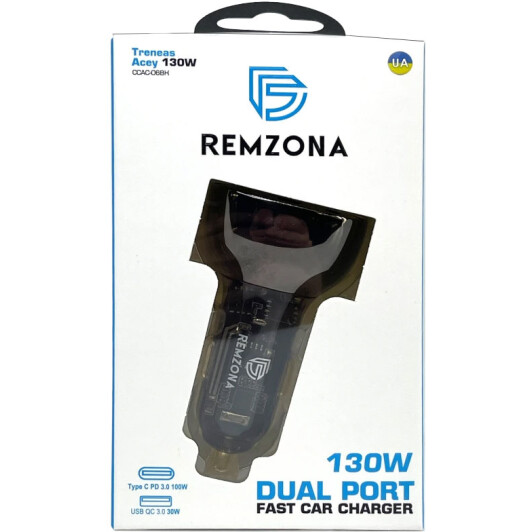 USB зарядка в авто Remzona Treneas Acey 6914067491029