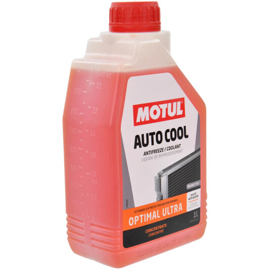 Motul Inugel Optimal Ultra G12+ оранжевий концентрат антифризу