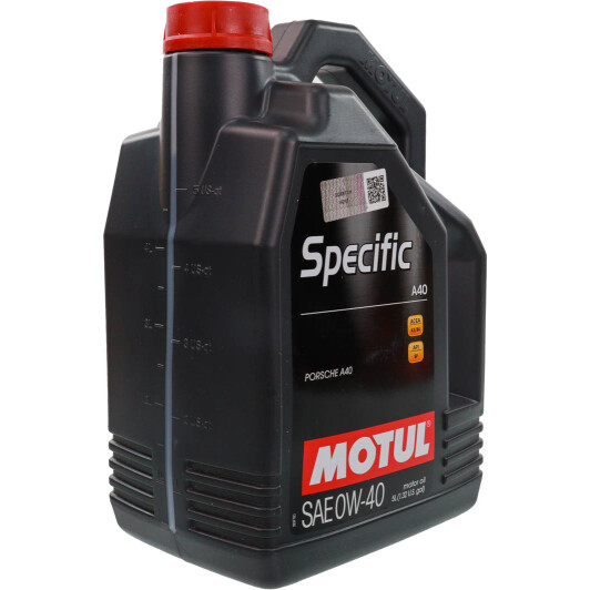 Масло Motul Specific A40 0W-40 5 л на Porsche Cayenne