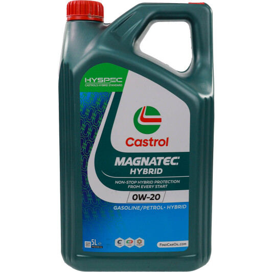 Масло Castrol Magnatec Hybrid 0W-20 5 л на Mitsubishi Pajero