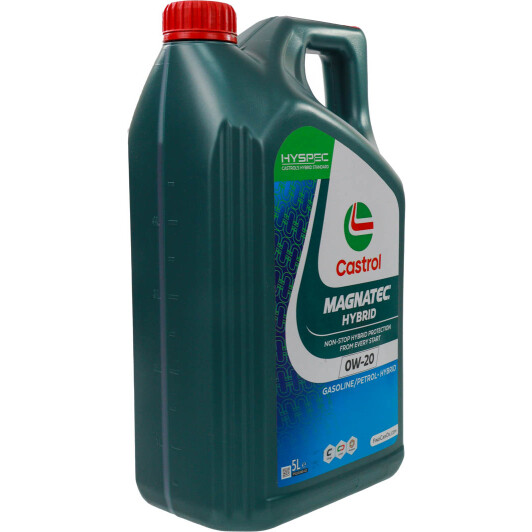 Масло Castrol Magnatec Hybrid 0W-20 5 л на Mitsubishi Pajero