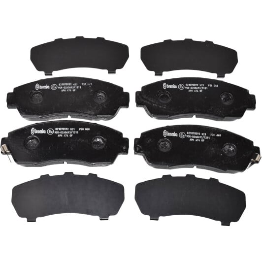 P28068 Brembo Тормозные колодки