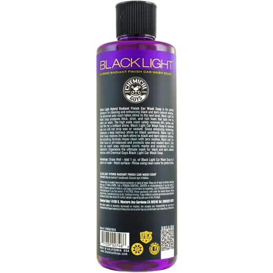 Автошампунь Chemical Guys Black Light Hybrid Radiant Finish