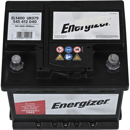 Акумулятор Energizer 6 CT-45-R 545412040