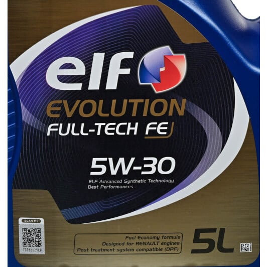 Масло Elf Evolution Full-Tech FE 5W-30 5 л на Seat Ateca