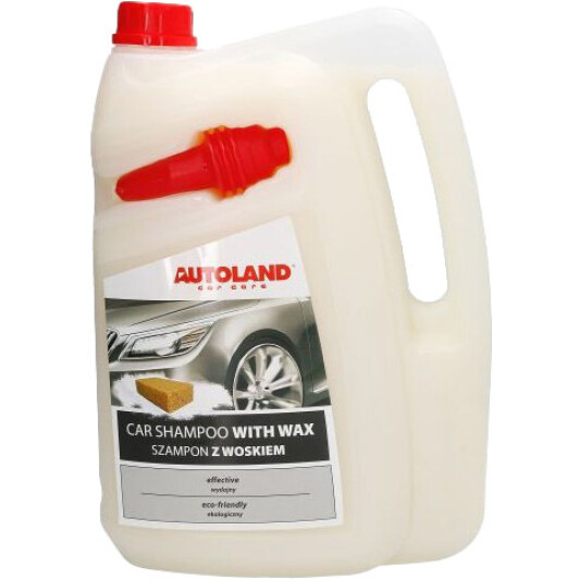 Автошампунь Autoland Shampoo With Wax с воском 5 л