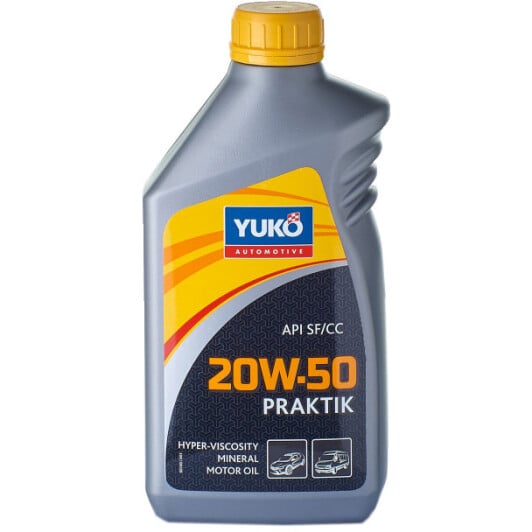 Моторное масло Yuko Praktik 20W-50 1 л на Volkswagen Eos