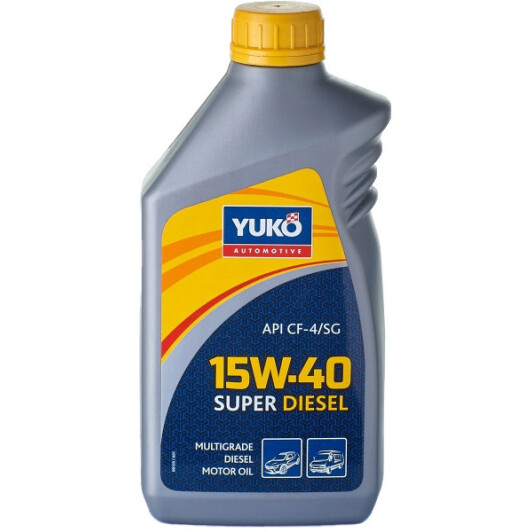 Моторное масло Yuko Super Diesel 15W-40 1 л на Renault Sandero