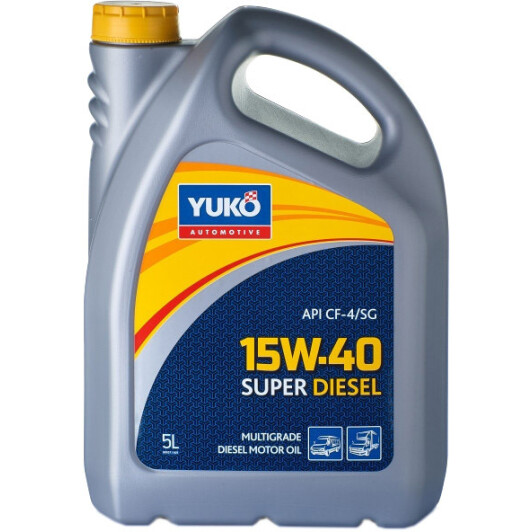 Моторна олива Yuko Super Diesel 15W-40 5 л на Toyota Liteace