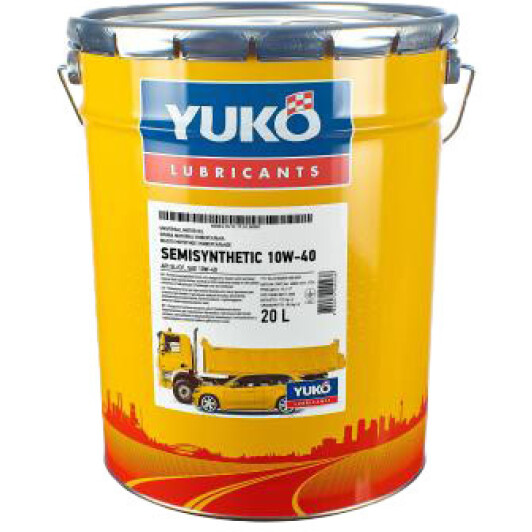 Моторна олива Yuko Semisynthetic 10W-40 20 л на Seat Altea