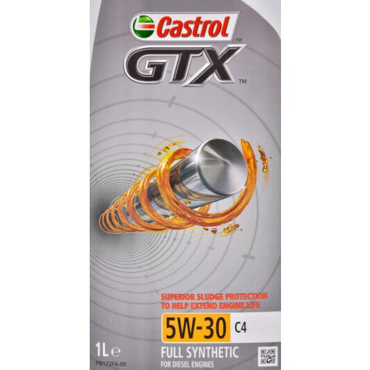 Моторна олива Castrol GTX C4 5W-30 1 л на Citroen C3
