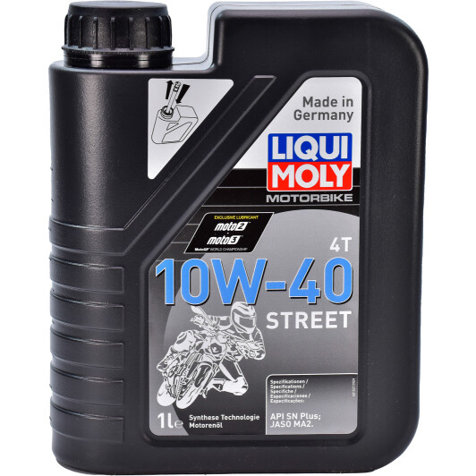 Liqui Moly Motorbike Street 10W-40 моторна олива 4T