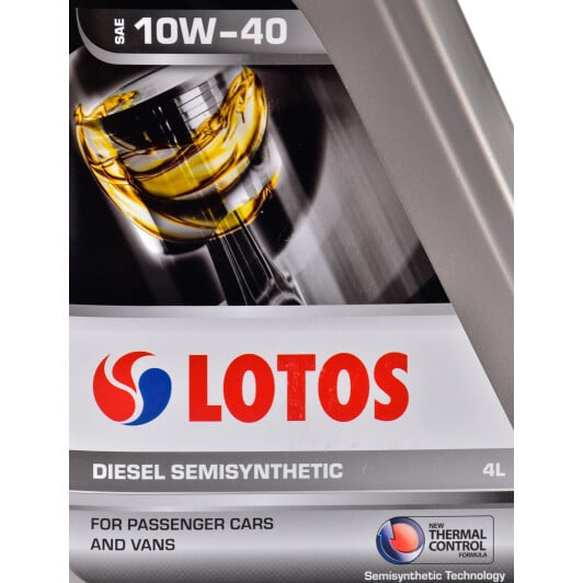 Моторное масло LOTOS Diesel 10W-40 4 л на Dodge Challenger