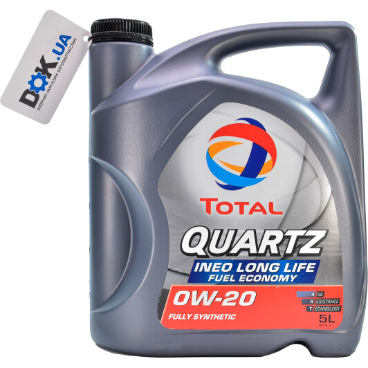 Моторное масло Total Quartz Ineo Long Life 0W-20 5 л на Opel Kadett