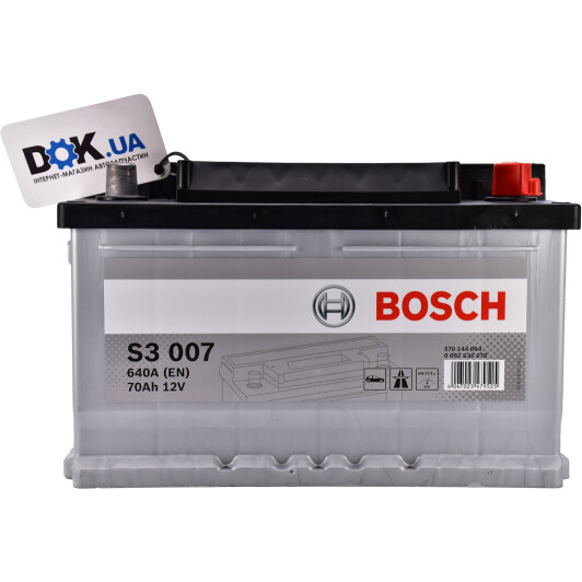 Акумулятор Bosch 6 CT-70-R S3 0092S30070