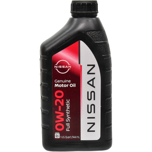 Моторна олива Nissan Genuine Motor Oil 0W-20 0,95 л на Fiat Talento
