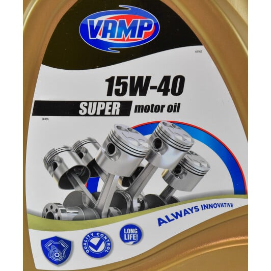 Моторное масло VAMP Super 15W-40 5 л на Suzuki Kizashi