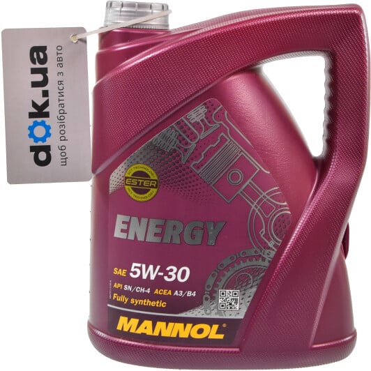 Моторное масло Mannol Energy 5W-30 5 л на Fiat Fiorino
