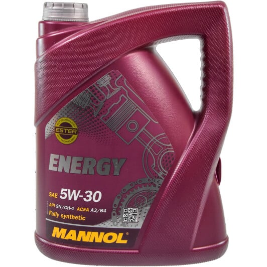 Моторна олива Mannol Energy 5W-30 5 л на Opel Zafira