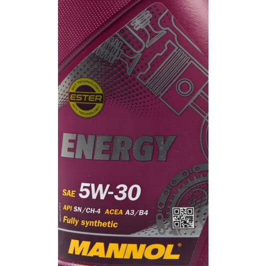 Моторна олива Mannol Energy 5W-30 5 л на Peugeot 301