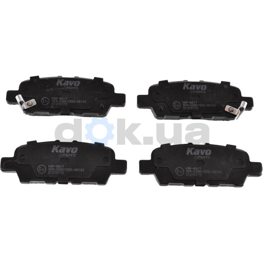 Гальмівні колодки Kavo Parts KBP-6517