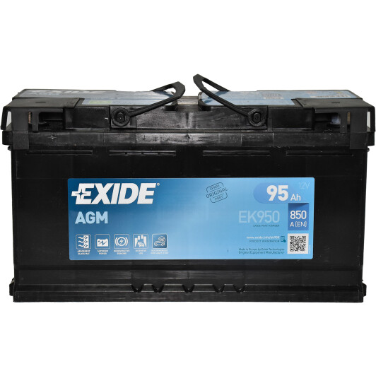 Аккумулятор Exide 6 CT-95-R Start-Stop AGM EK950